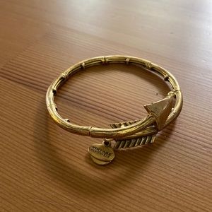 Alex and Ani Gold Arrow Bracelet